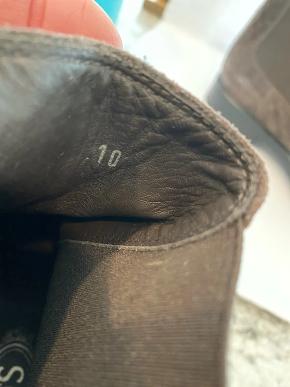Tod’s Men's Dark Brown Suede Wingtip Chelsea Boots